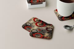 Dekoratif Bardak Altlığı Circle Design 327