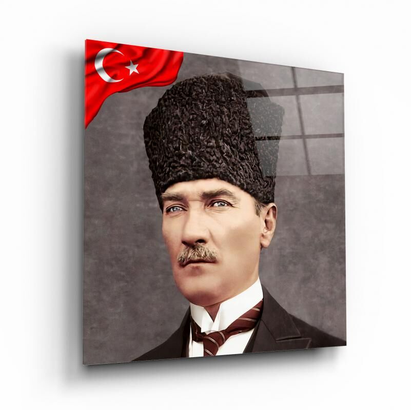 Atatürk Cam Tablo Özel Tasarım Ofis, Mutfak Çocuk Odası, Salon Dekorasyon