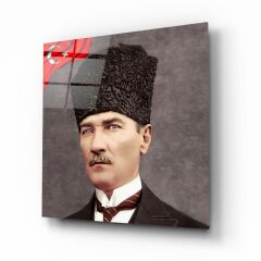 Atatürk Cam Tablo Özel Tasarım Ofis, Mutfak Çocuk Odası, Salon Dekorasyon