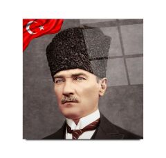 Atatürk Cam Tablo Özel Tasarım Ofis, Mutfak Çocuk Odası, Salon Dekorasyon