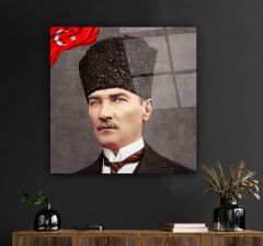 Atatürk Cam Tablo Özel Tasarım Ofis, Mutfak Çocuk Odası, Salon Dekorasyon