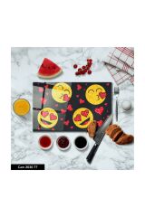 Antibakteriyel Cam Kesme Tahtası 25 x 35 cm