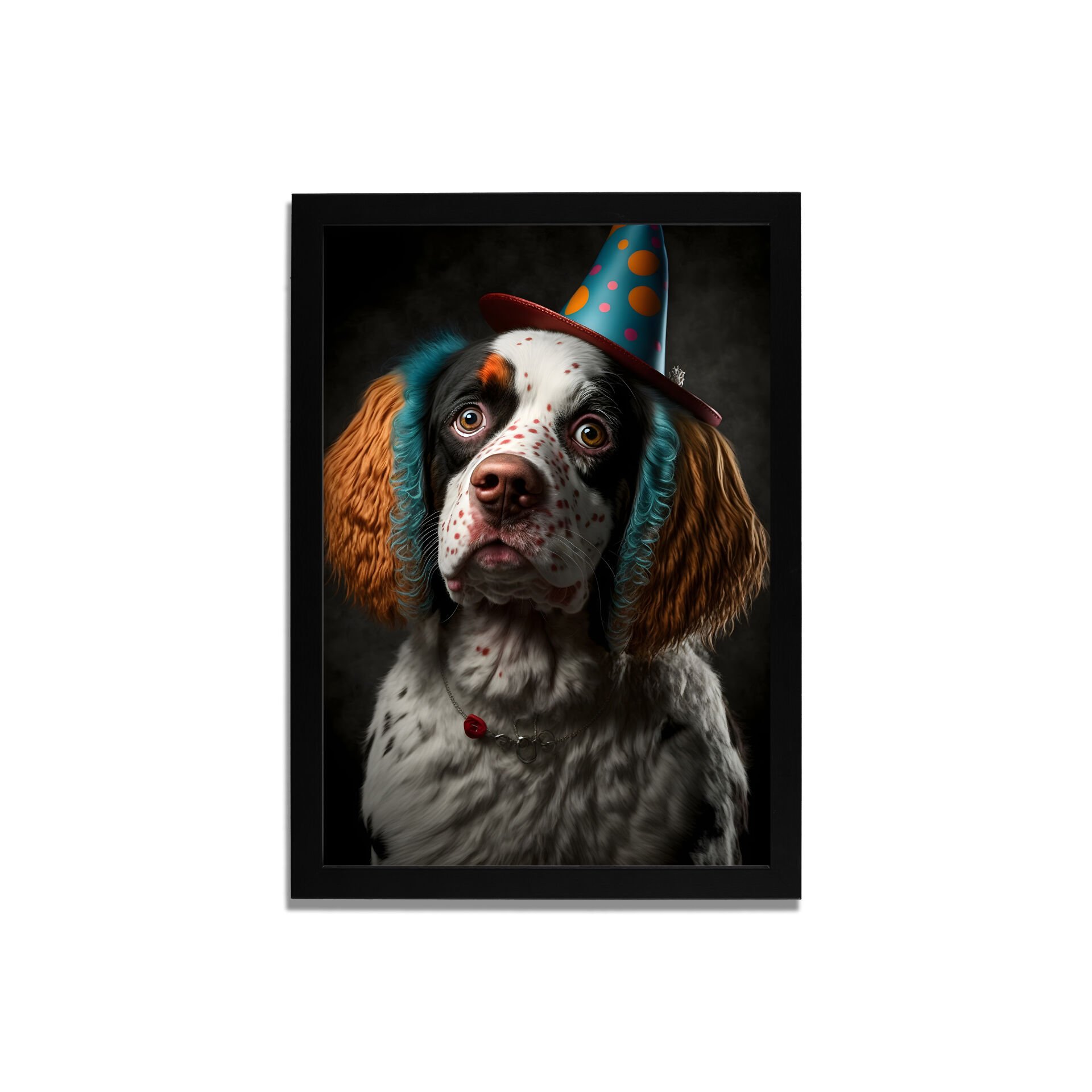 Yapay Zeka Görselli MDF Plastik Çerçeveli Dekoratif Tablo