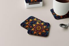 Dekoratif Bardak Altlığı Neon Desen 102