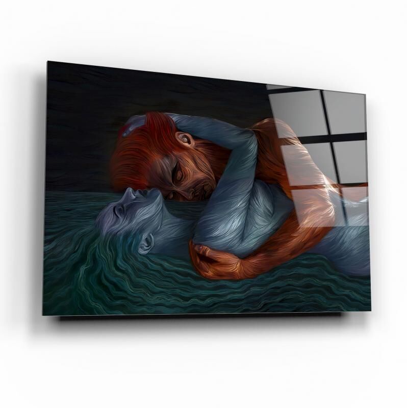 Kadın Ve Erkek Cam Tablo Özel Tasarım Ofis, Mutfak Çocuk Odası, Salon Dekorasyon