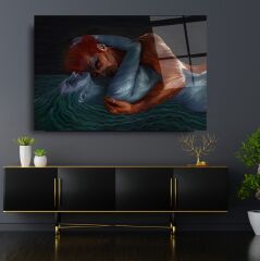 Kadın Ve Erkek Cam Tablo Özel Tasarım Ofis, Mutfak Çocuk Odası, Salon Dekorasyon