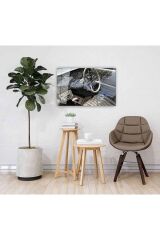 Klasik Araba Cam Tablo 4mm Dayanıklı Temperli Cam