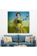 Ruhların Uçmasına İzin Ver, Gerçeküstü Sanat Kanvas Tablo-5853