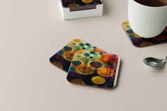 Dekoratif Bardak Altlığı Circle Design 343
