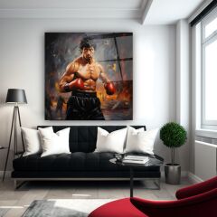 Rocky Cam Tablo Özel Tasarım Ofis, Mutfak Çocuk Odası, Salon Dekorasyon
