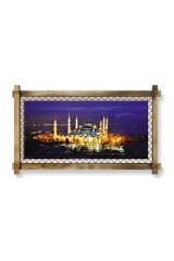 Camii Modern Kanvas Rustik Tablo