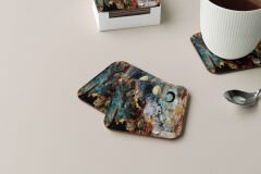 Dekoratif Bardak Altlığı Circle Design 350