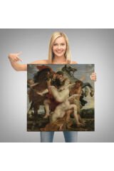 Peter Paul Rubens The Rape of Leucippus' Daughters Kanvas Tablo -5880