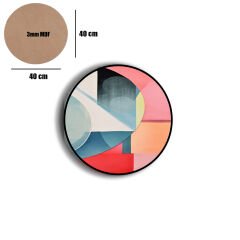 Amarikan Servis, Mdf Supla Takımı 6 Adet (6'lı Takım ), 6'lı Bardak Altlığı Hedliyeli 67