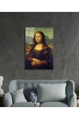 Mona Lisa Portresi Sanat , Ev Ve Ofis Duvar Dekoru, Temperli 4 Mm