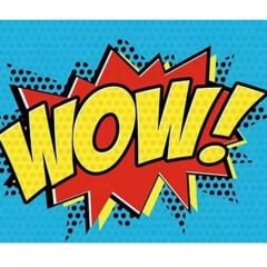 Kanvas Pop Art Wow Sayılarla Boyama Seti Rulo