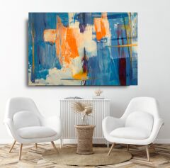 Soyut Desen Cam Tablo Özel Tasarım Ofis, Mutfak Çocuk Odası, Salon Dekorasyon