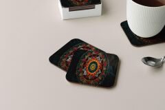 Dekoratif Bardak Altlığı Neon Desen 150