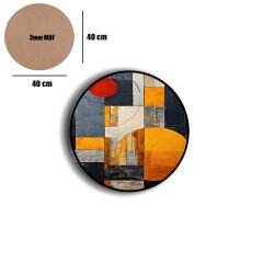 Amarikan Servis, Mdf Supla Takımı 6 Adet (6'lı Takım ), 6'lı Bardak Altlığı Hedliyeli 90