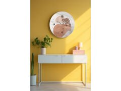 Dekoratif Cam Duvar Saati-1033