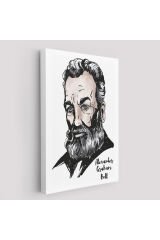 Alexander Graham Bell Dekoratif Kanvas Tablo-5916