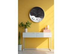 Dekoratif Cam Duvar Saati-1081