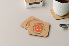 Dekoratif Bardak Altlığı Circle Design 415