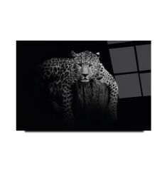 Leopar Cam Tablo Özel Tasarım Ofis, Mutfak Çocuk Odası, Salon Dekorasyon