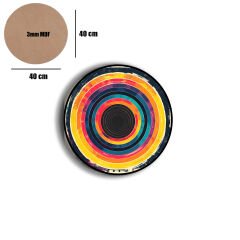 Amarikan Servis, Mdf Supla Takımı 6 Adet (6'lı Takım ), 6'lı Bardak Altlığı Hedliyeli 128