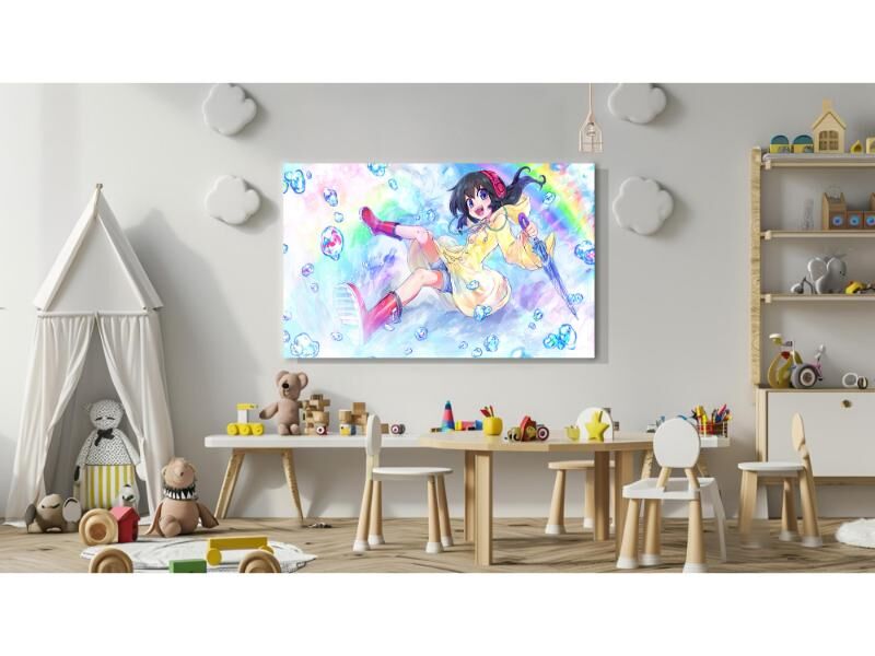 Dekoratif Baskı Anime Kanvas Tablıo 6