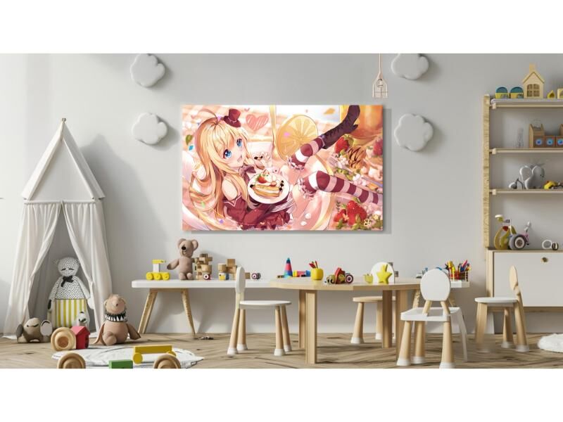 Dekoratif Baskı Anime Kanvas Tablıo 11