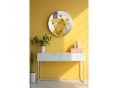 Dekoratif Cam Duvar Saati-1162