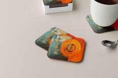Dekoratif Bardak Altlığı Circle Design 438