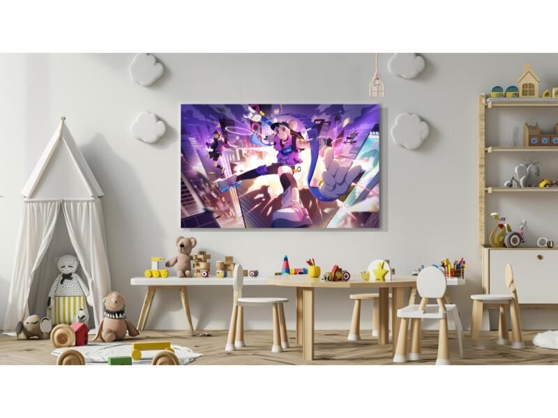 Dekoratif Baskı Anime Kanvas Tablıo 16