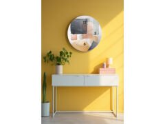 Dekoratif Cam Duvar Saati-1171