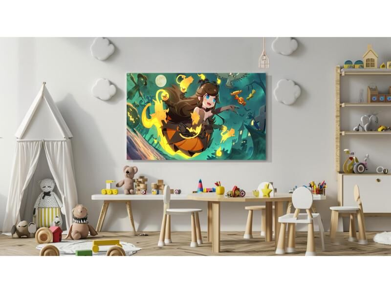 Dekoratif Baskı Anime Kanvas Tablıo 18