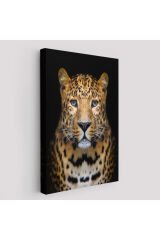 Leopar Dekoratif Kanvas Tablo-5959