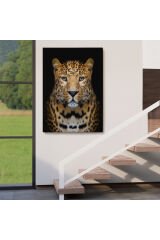 Leopar Dekoratif Kanvas Tablo-5959