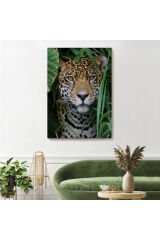 Leopar Dekoratif Kanvas Tablo-5960