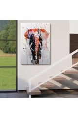 Fil Dekoratif Kanvas Tablo-5962