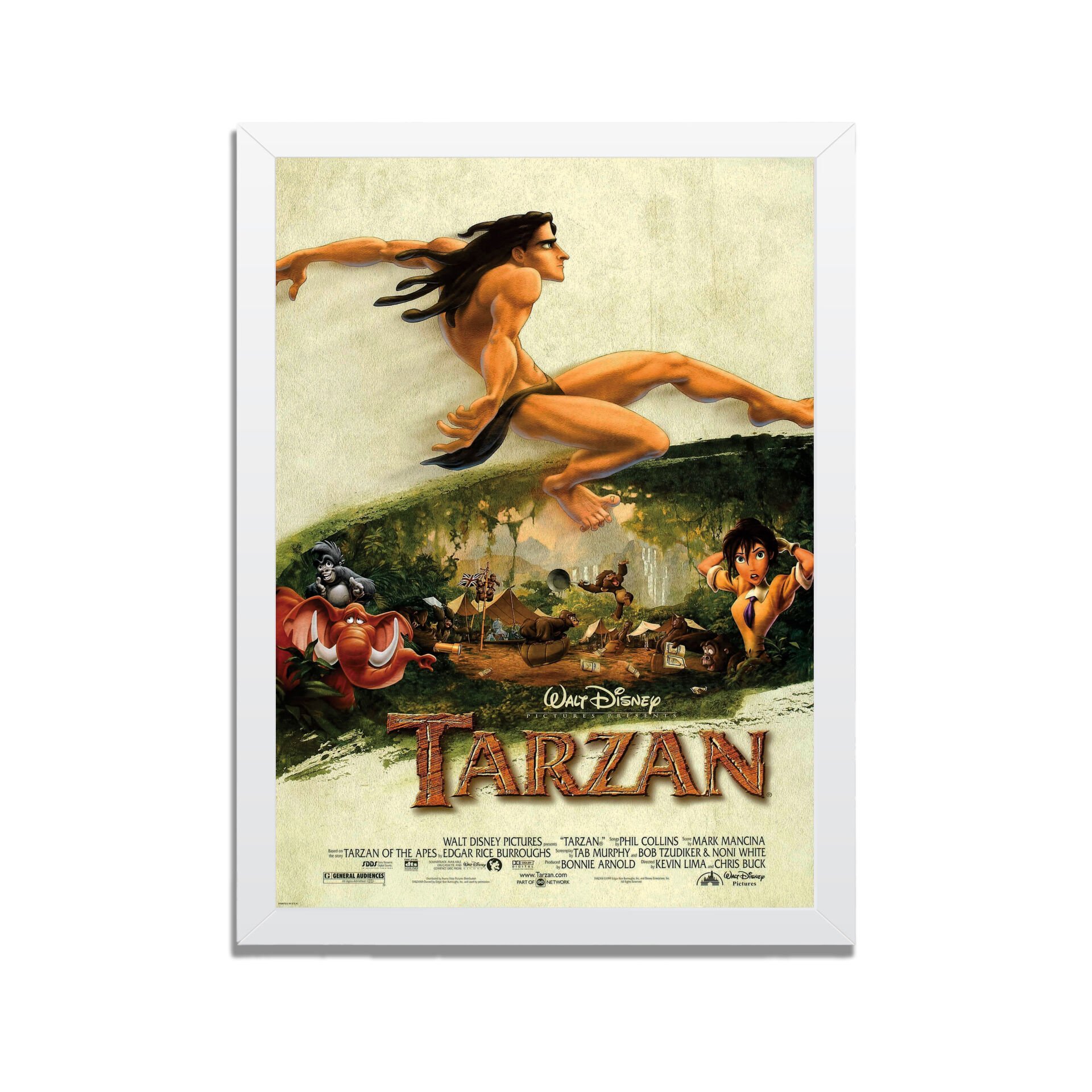 Dizi- Film Karakter ve Afişleri MDF Plastik Çerçeveli Dekoratif Tablo 01