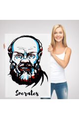 Socrates Dekoratif Kanvas Tablo-5969
