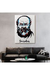 Socrates Dekoratif Kanvas Tablo-5969