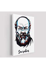 Socrates Dekoratif Kanvas Tablo-5969