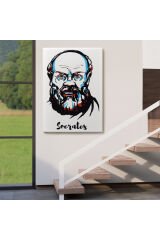 Socrates Dekoratif Kanvas Tablo-5969