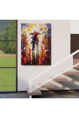 Yağmurda Yürüyen Sevgililer Tablo-5972