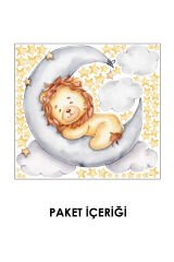 Uykucu Arslan Duvar Sticker