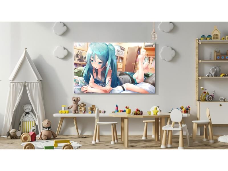 Dekoratif Baskı Anime Kanvas Tablıo 48