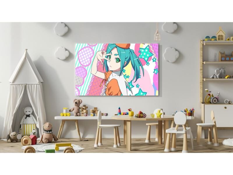 Dekoratif Baskı Anime Kanvas Tablıo 50