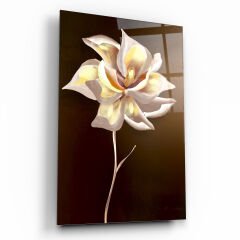 Çiçek Cam Tablo Özel Tasarım Ofis, Mutfak Çocuk Odası, Salon Dekorasyon